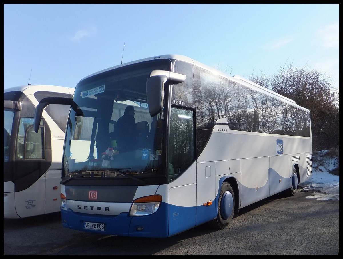 Setra 415 GT-HD von der Usedomer Bderbahn in Binz.