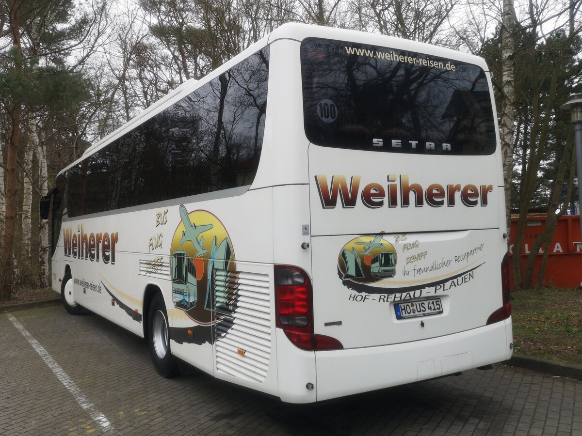 Setra 415 GT-HD von Weiherer aus Deutschland in Binz.