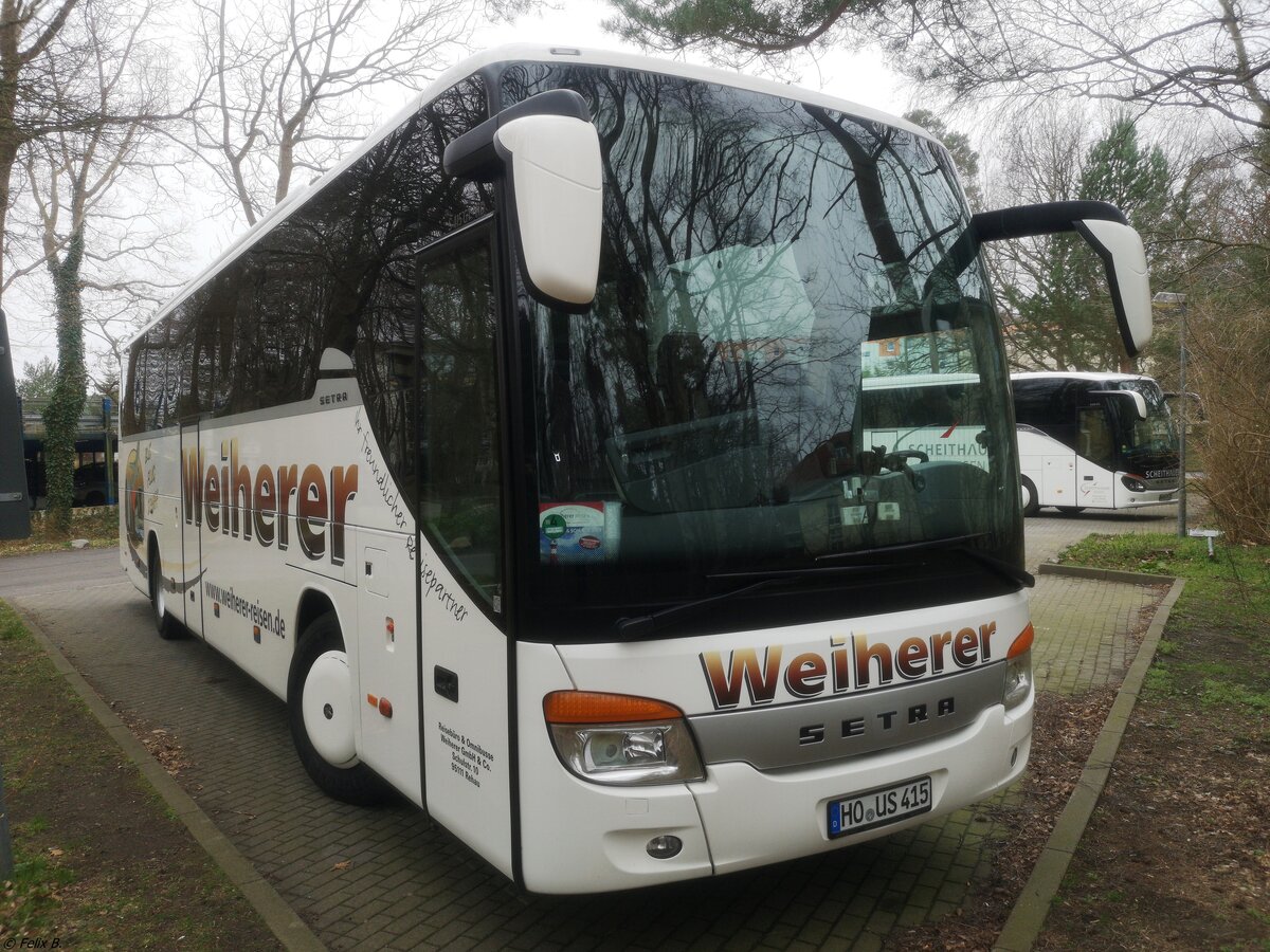 Setra 415 GT-HD von Weiherer aus Deutschland in Binz.