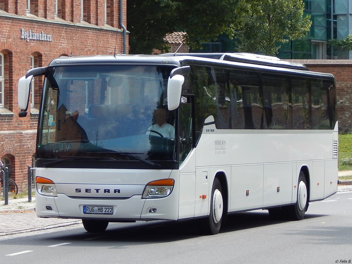 Setra 415 GT von Heike Bös aus Deutschland in Stralsund.