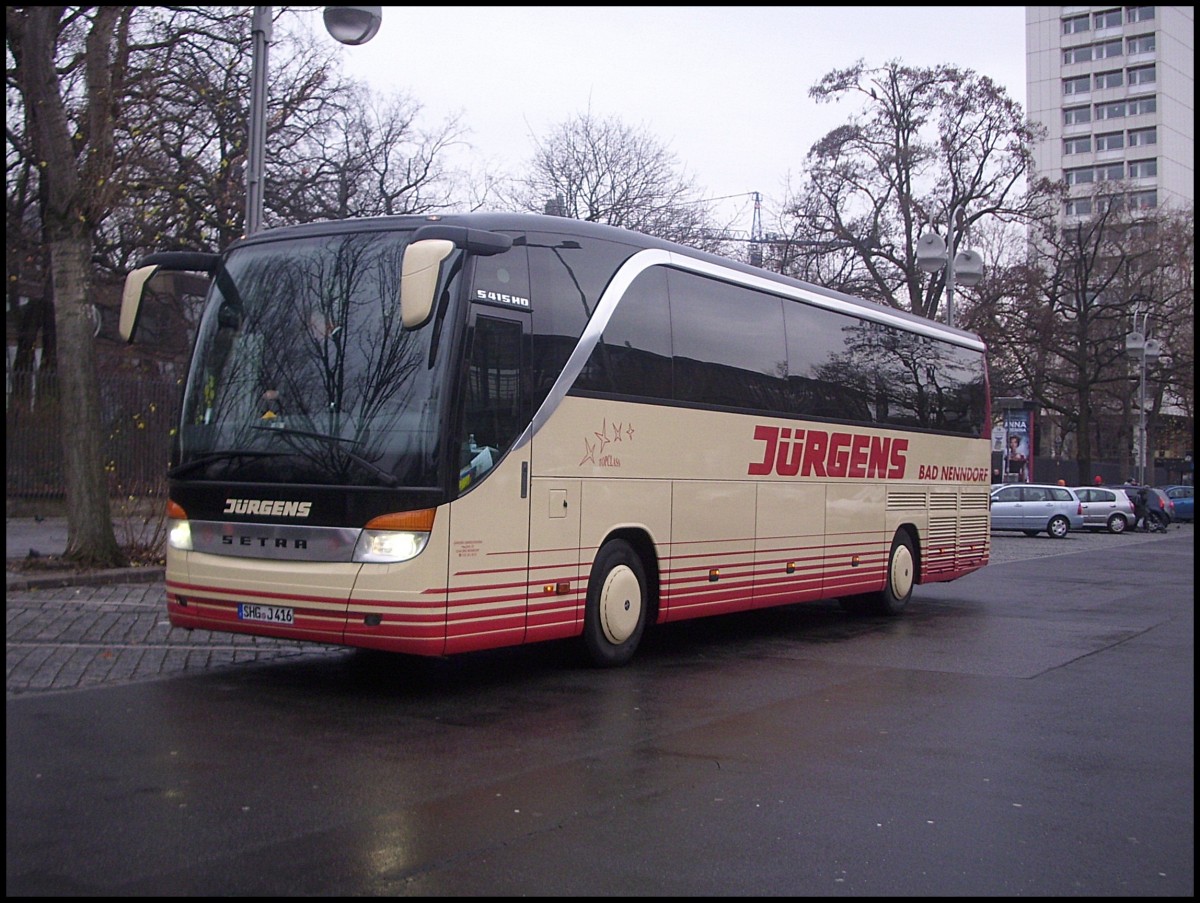 Setra 415 HD vom Jrgens aus Deutschland in Berlin.