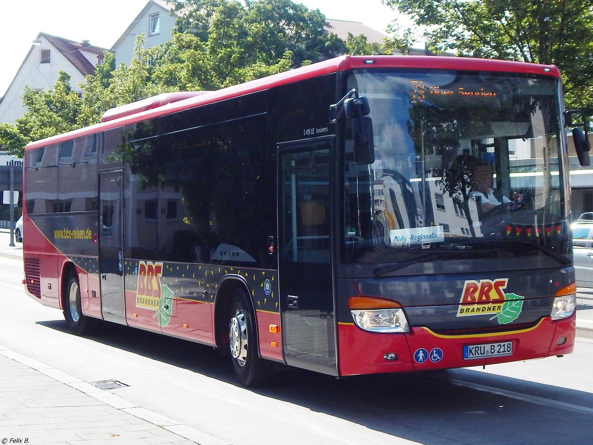 Setra 415 LE Business von BBS Schapfl aus Deutschland in Ulm.