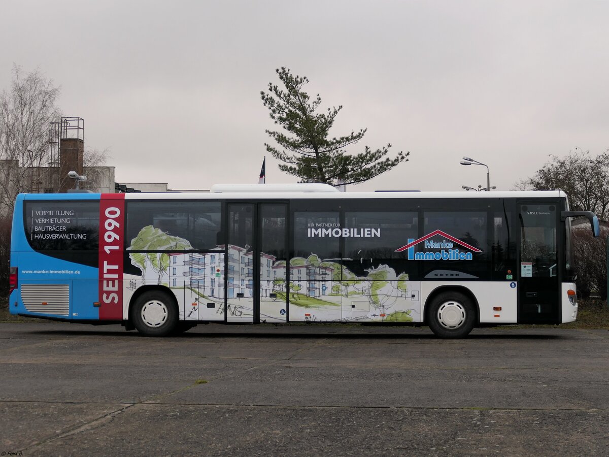 Setra 415 LE Business von Becker-Strelitz Reisen aus Deutschland in Neubrandenburg. 