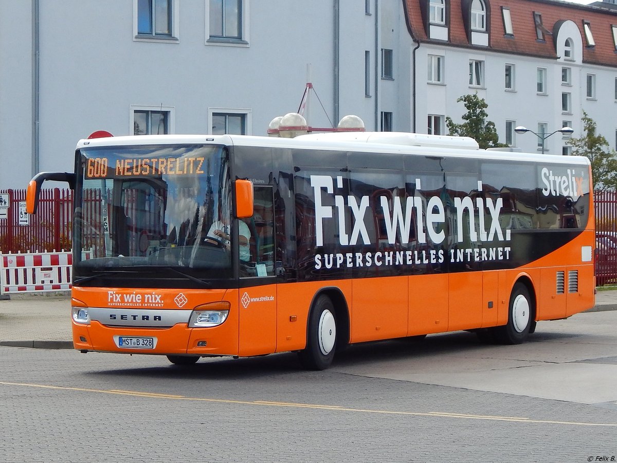 Setra 415 LE Business von Braasch Reisen aus Deutschland in Neubrandenburg.