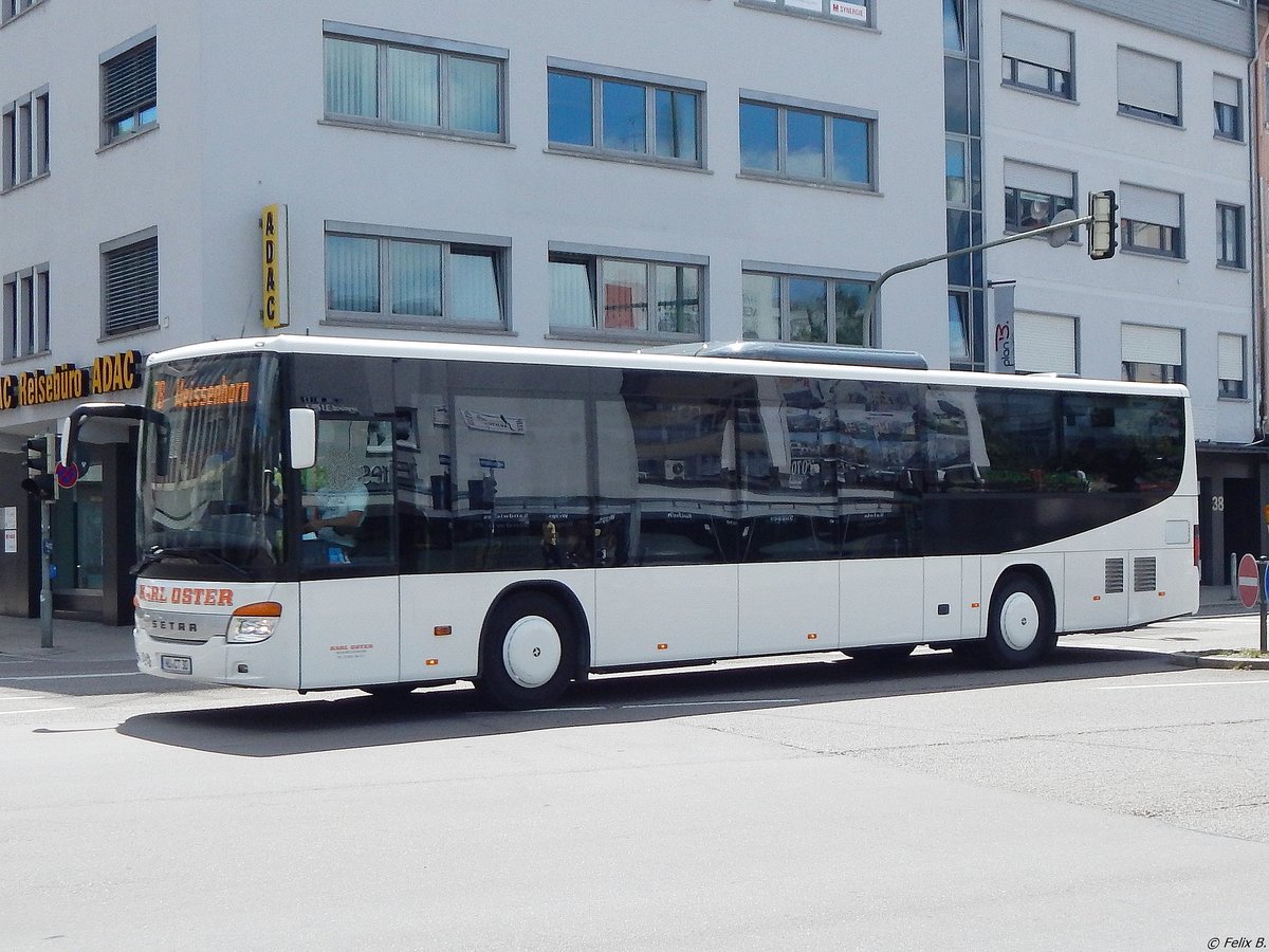 Setra 415 LE Business von Karl Oster aus Deutschland in Ulm.