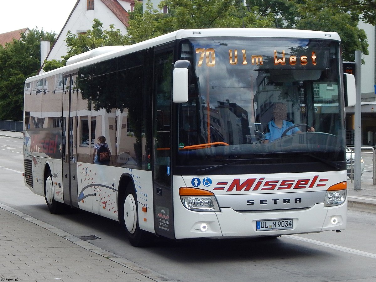 Setra 415 LE Business von Missel aus Deutschland in Ulm.