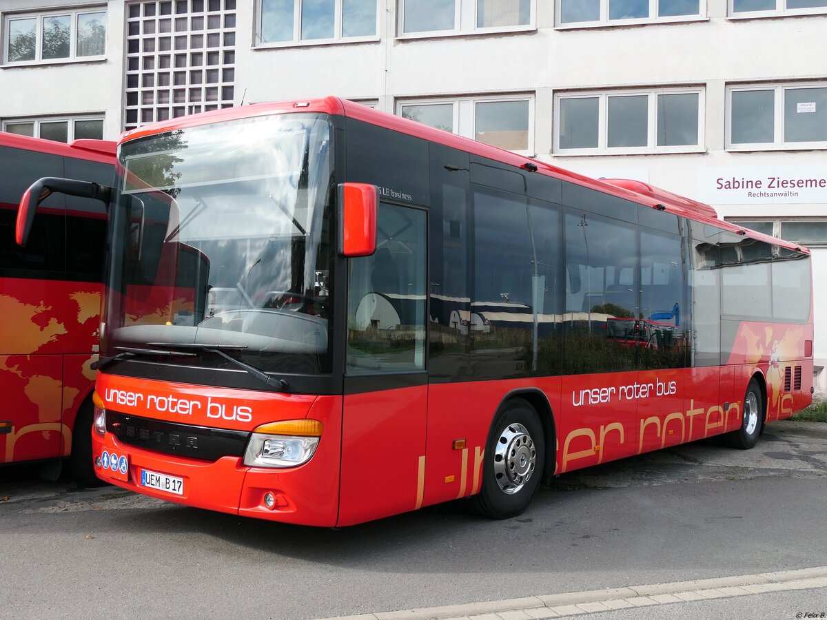 Setra 415 LE Business von URB aus Deutschland in Ueckermünde.