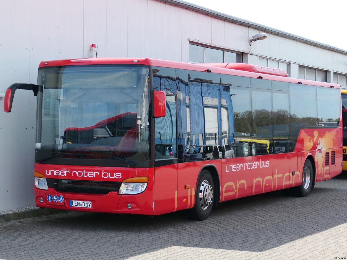 Setra 415 LE Business von URB aus Deutschland in Ueckermünde.