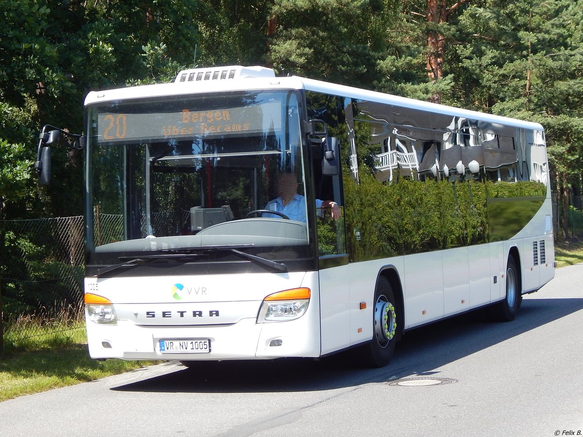 Setra 415 LE Business der VVR in Binz.