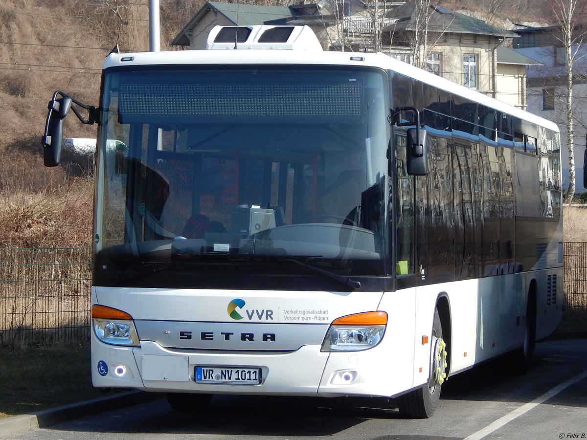 Setra 415 LE Business der VVR in Sassnitz.