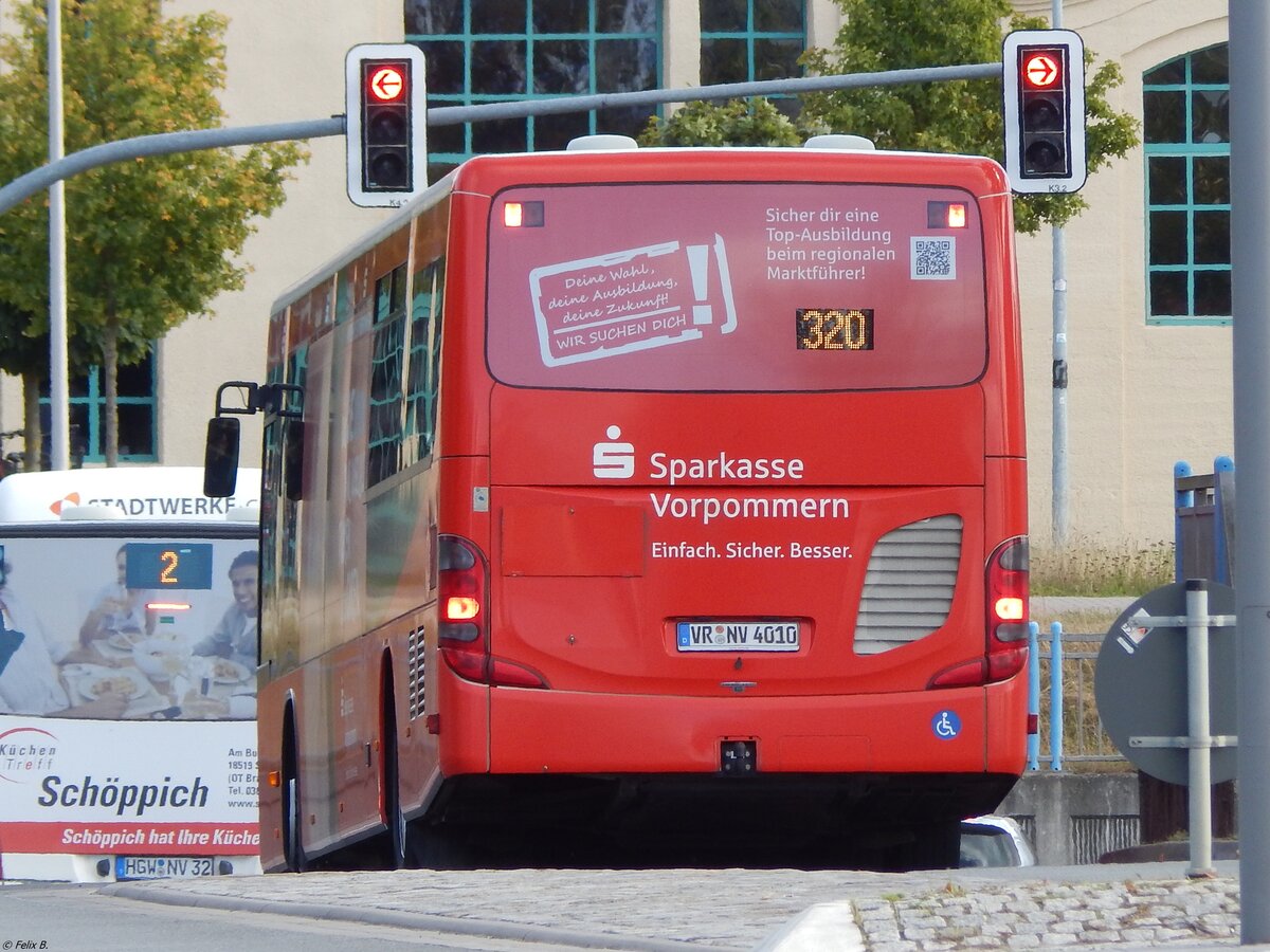 Setra 415 LE Business der VVR in Greifswald.