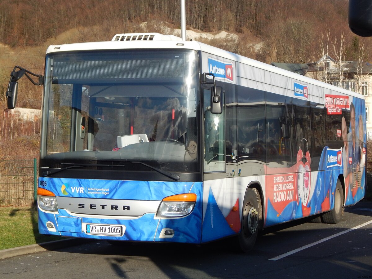 Setra 415 LE Business der VVR in Sassnitz.