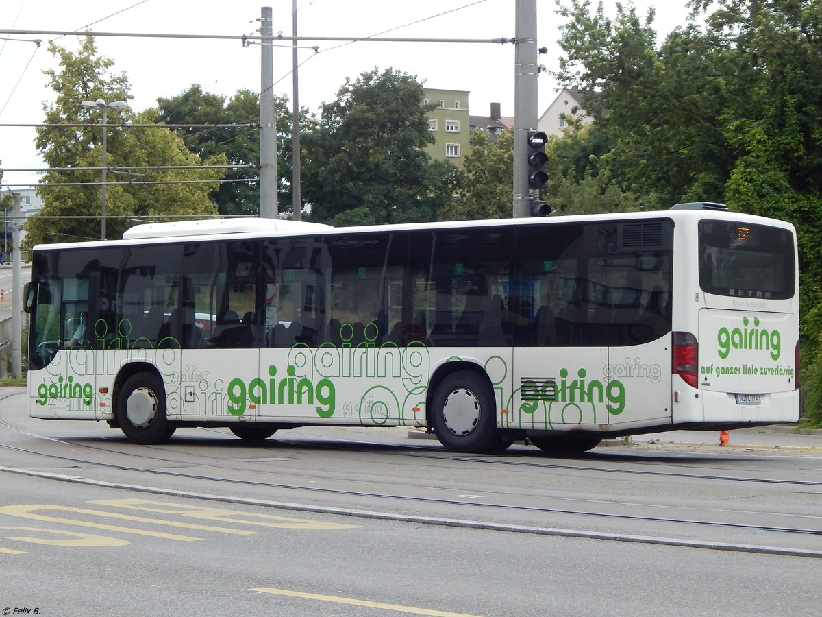 Setra 415 NF von Gairing aus Deutschland in Ulm.