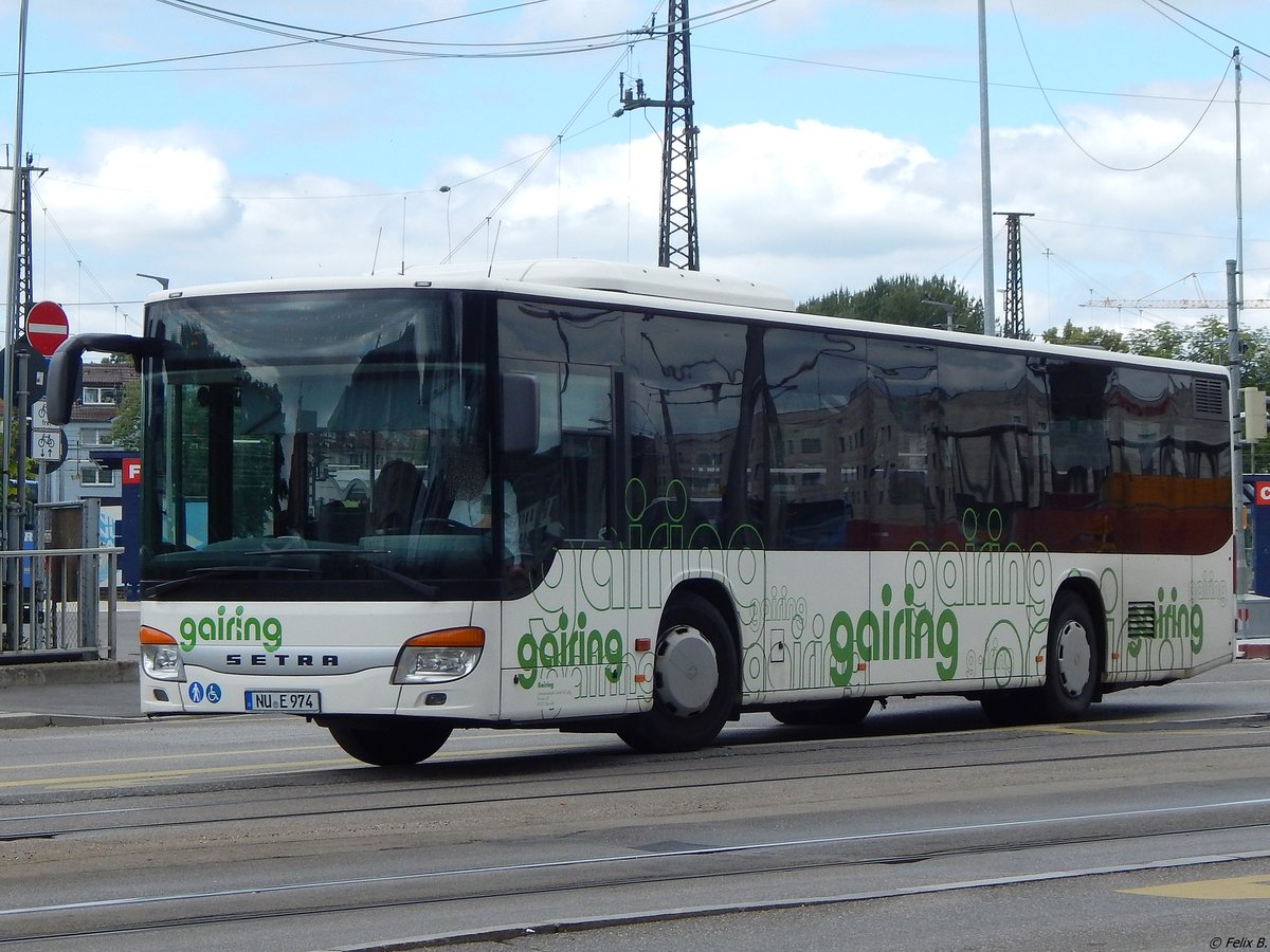 Setra 415 NF von Gairing aus Deutschland in Ulm.