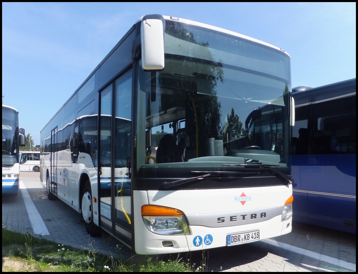 Setra 415 NF der Kstenbus GmbH in Rostock.