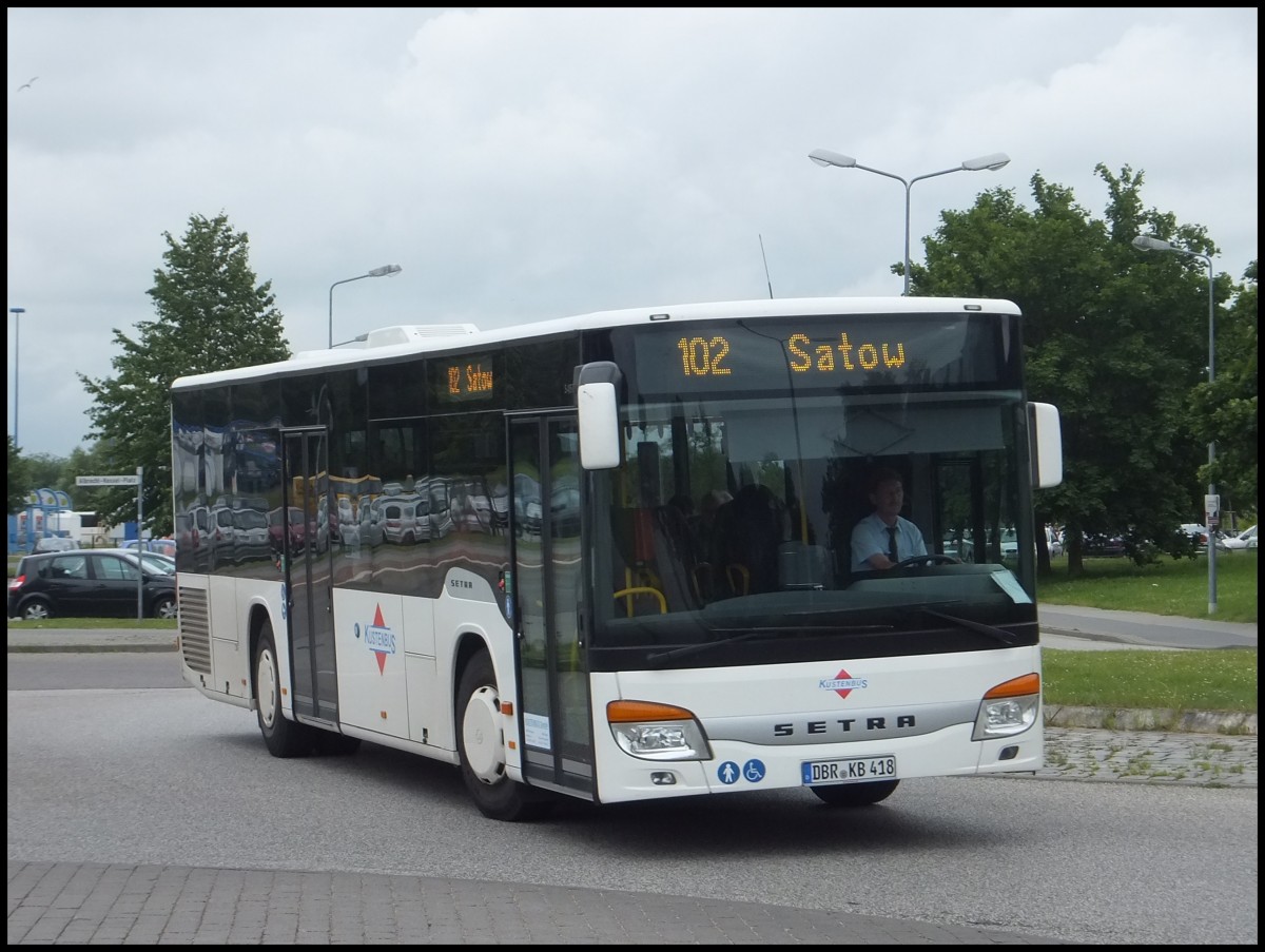 Setra 415 NF von Kstenbus in Rostock.