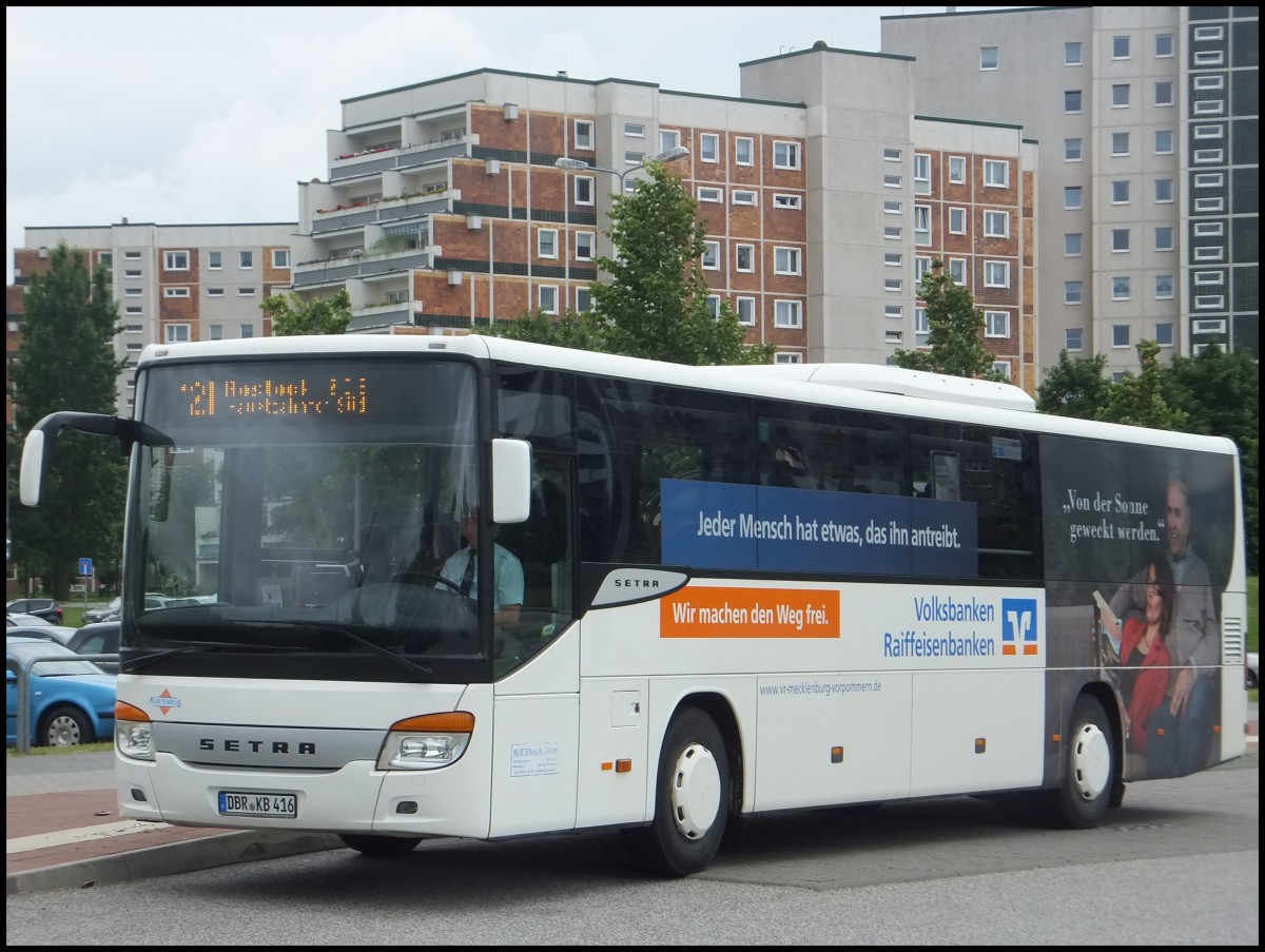 Setra 415 UL der Kstenbus GmbH in Rostock.