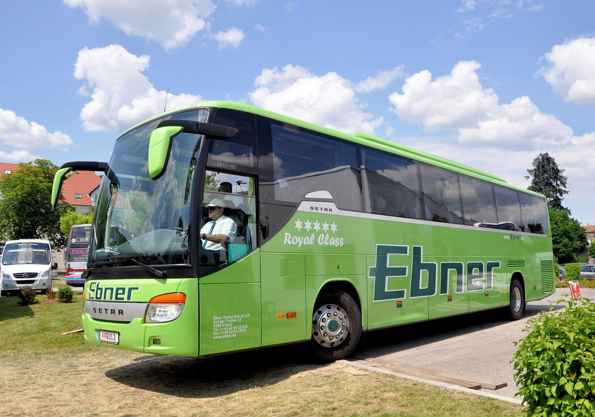 Setra 416 GT-HD von EBNER Reisen aus sterreich im Juli 2013 in Krems.