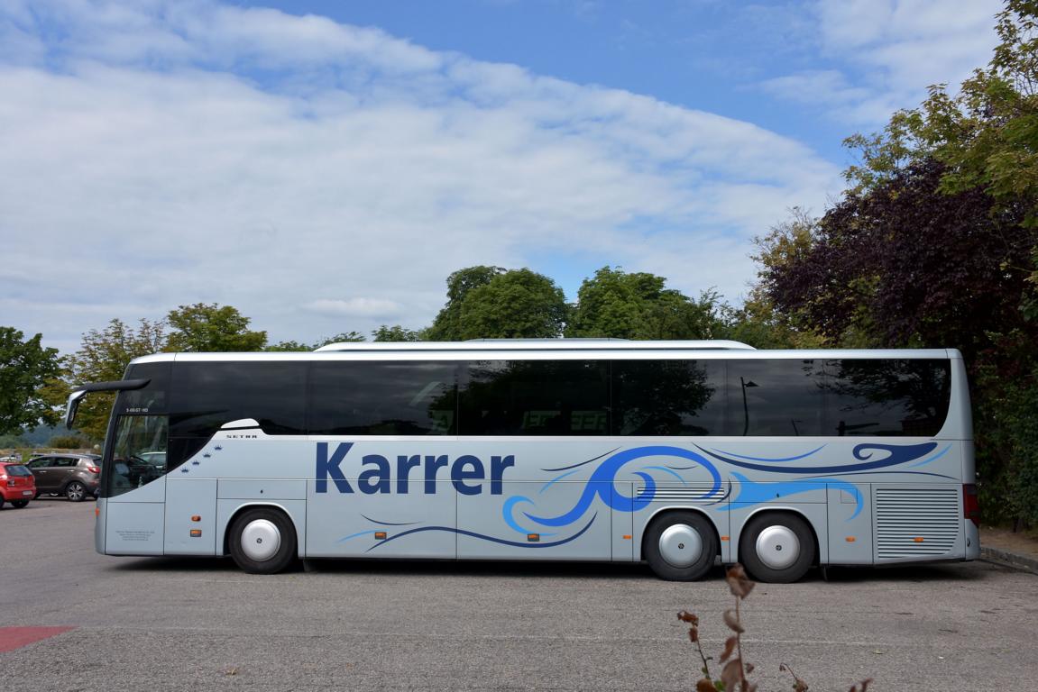 Setra 416 GT-HD von KARRER Reisen aus der BRD 06/2017 in Krems.