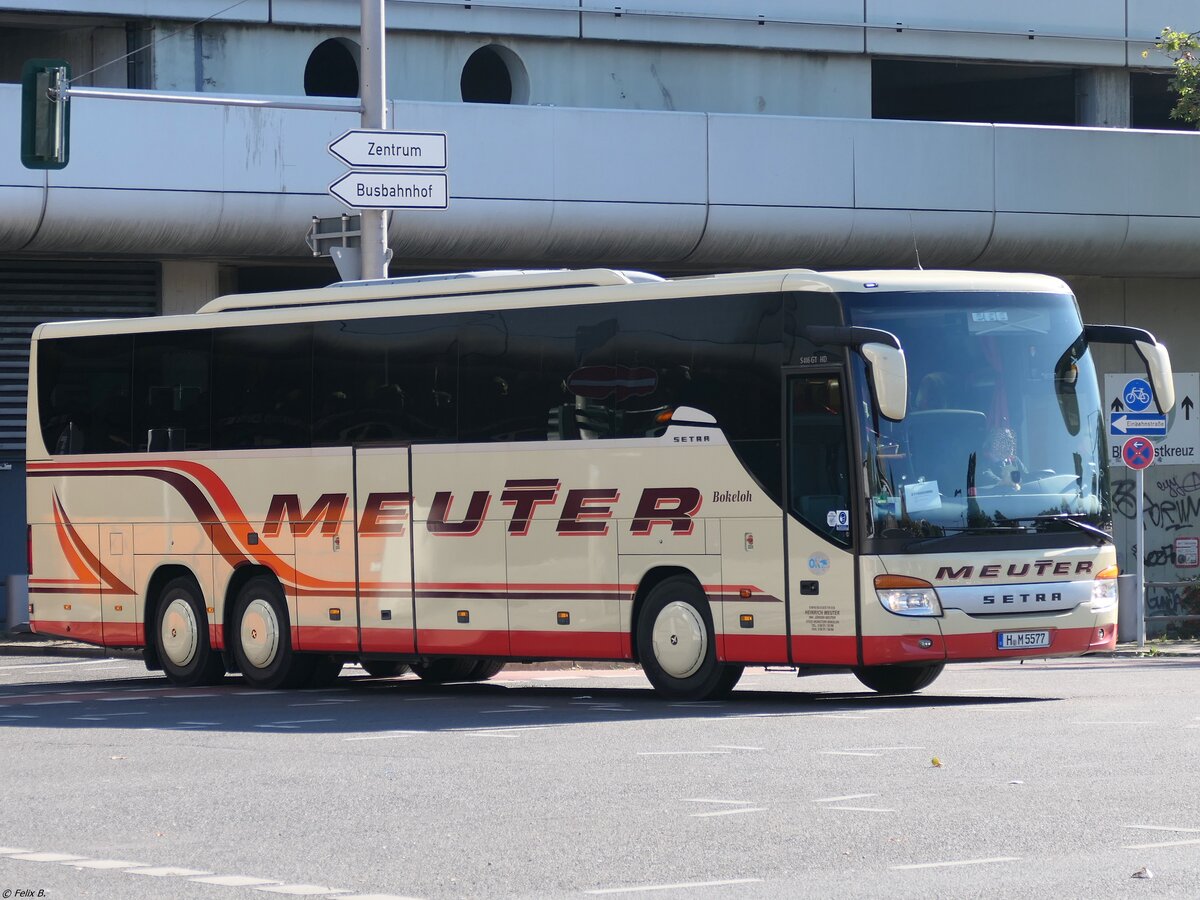 Setra 416 GT-HD von Meuter aus Deutschland in Berlin.