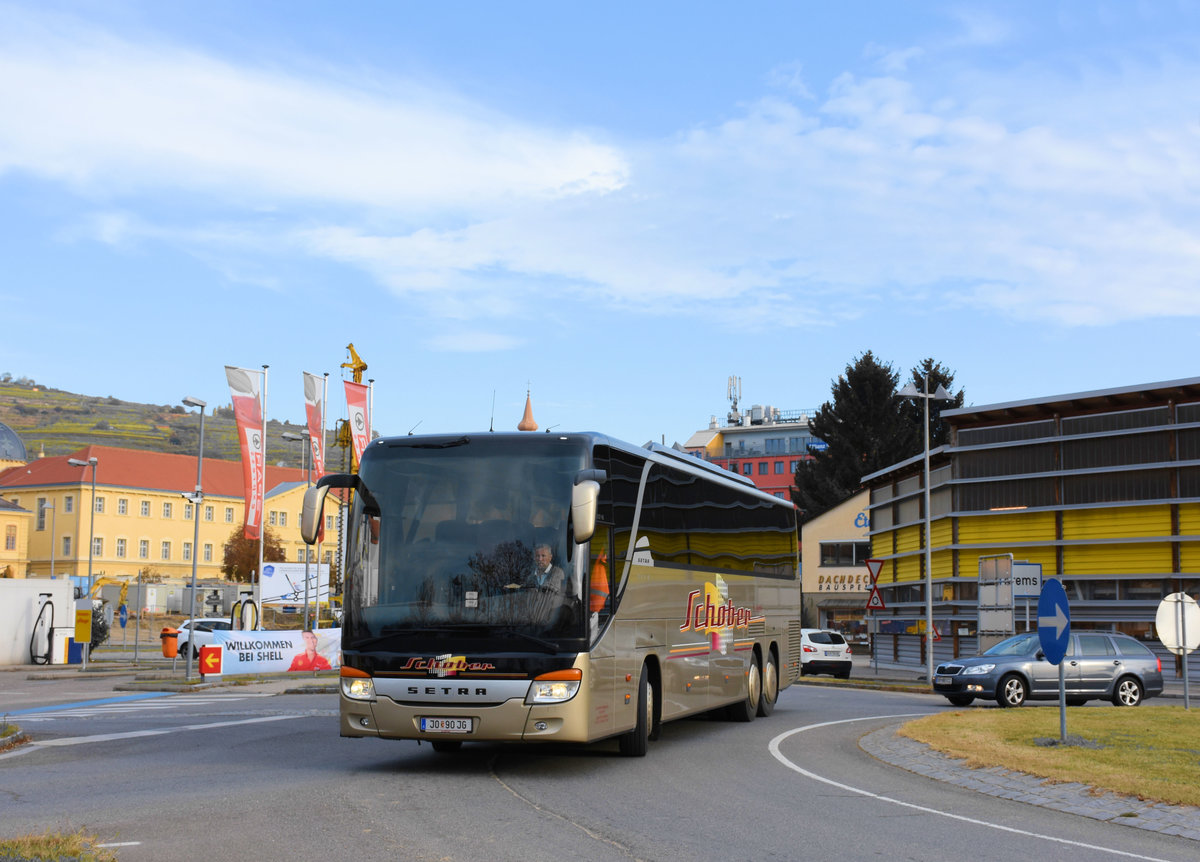 Setra 416 GT-HD vom  Reisebro SCHOBER aus sterreich in Krems.