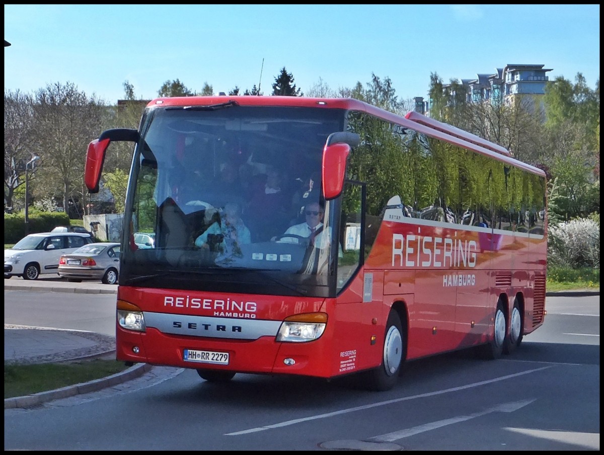 Setra 416 GT-HD vom Reisering Hamburg aus Deutschland in Bergen.