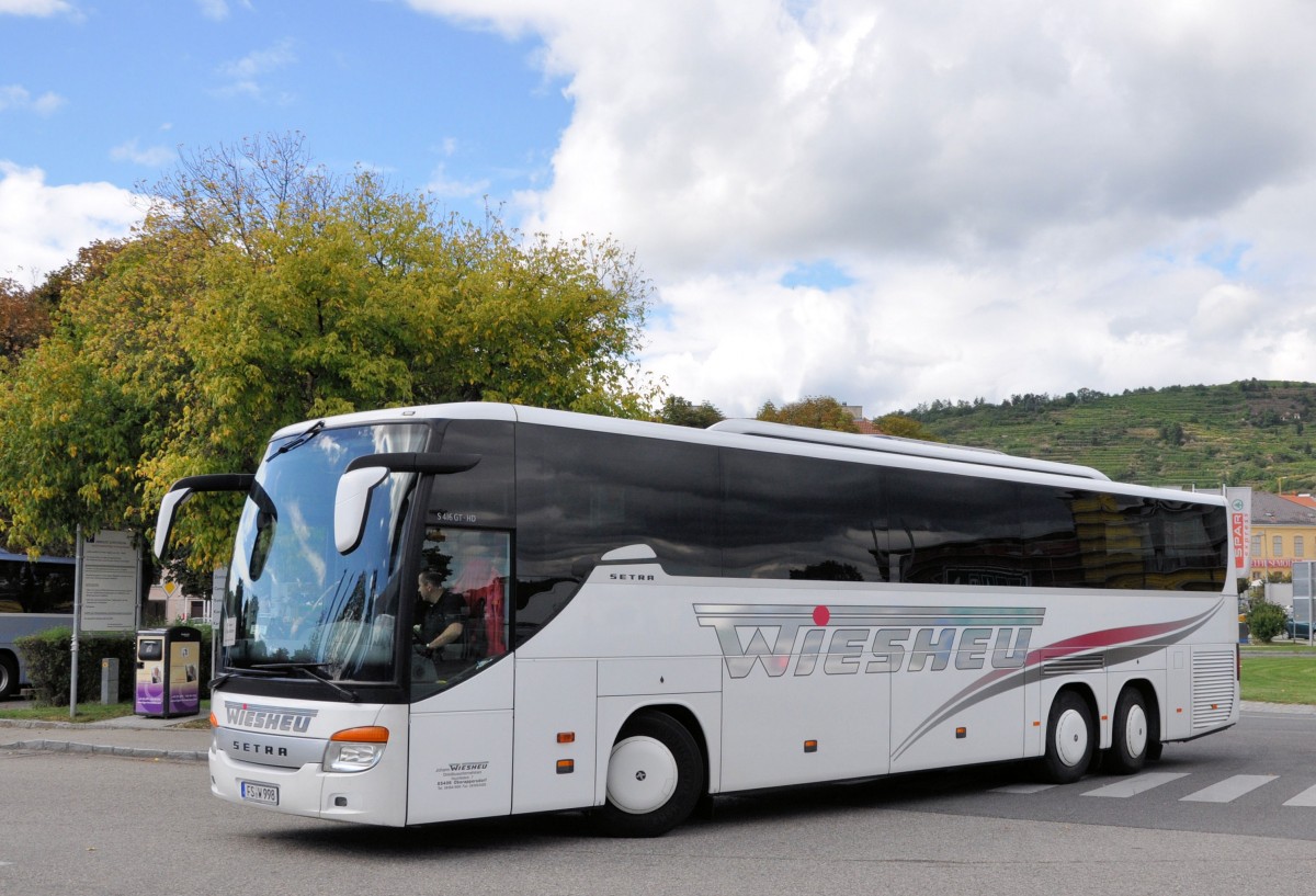 SETRA 416 GT-HD von WIESHEU/BRDE im September 2013 in Krems.