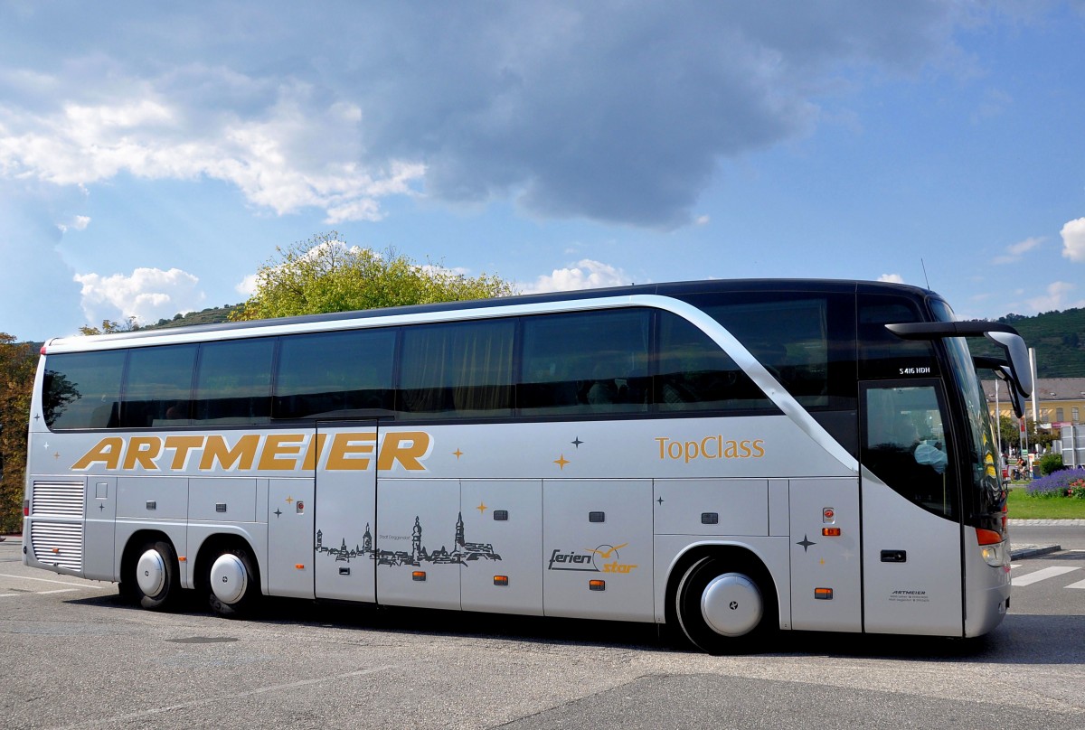 SETRA 416 HDH von ARTMEIER / BRD im August 2013 in Krems.