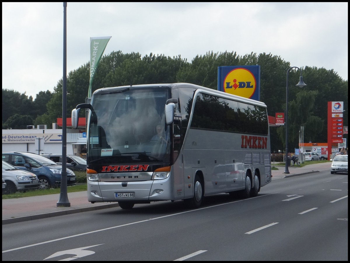 Setra 416 HDH von Imken aus Deutschland in Binz. 