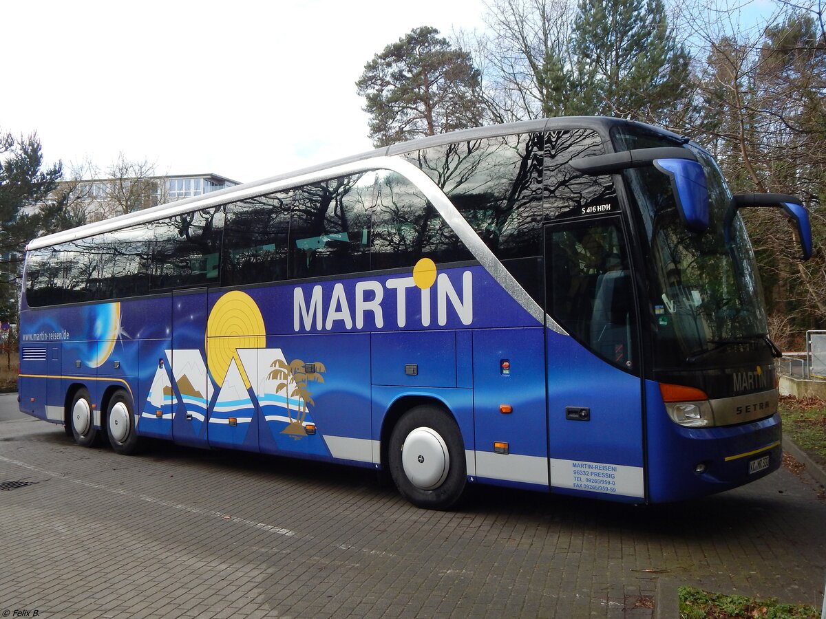 Setra 416 HDH von Martin-Reisen aus Deutschland in Binz.