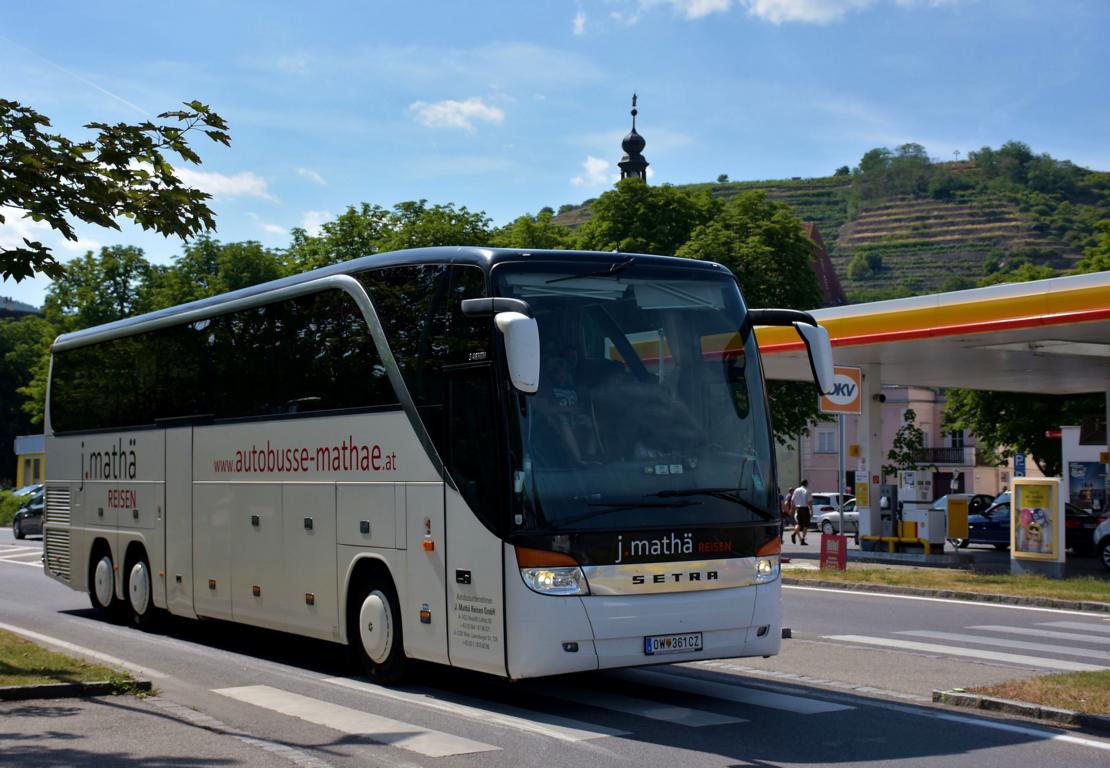 Setra 416 HHD von MATH Reisen aus sterreich 06/2017 in Krems.