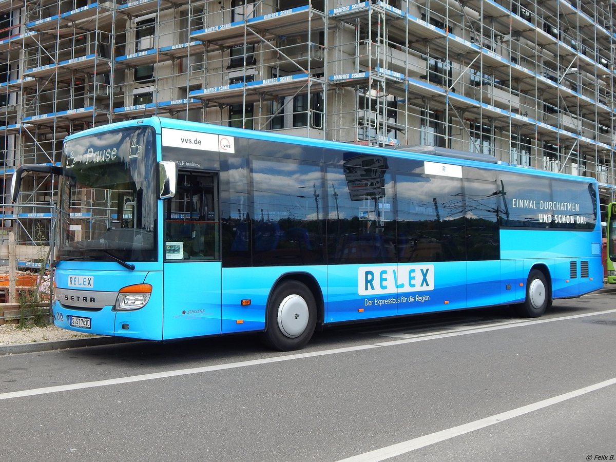 Setra 416 LE Business von Schlienz aus Deutschland in Esslingen.