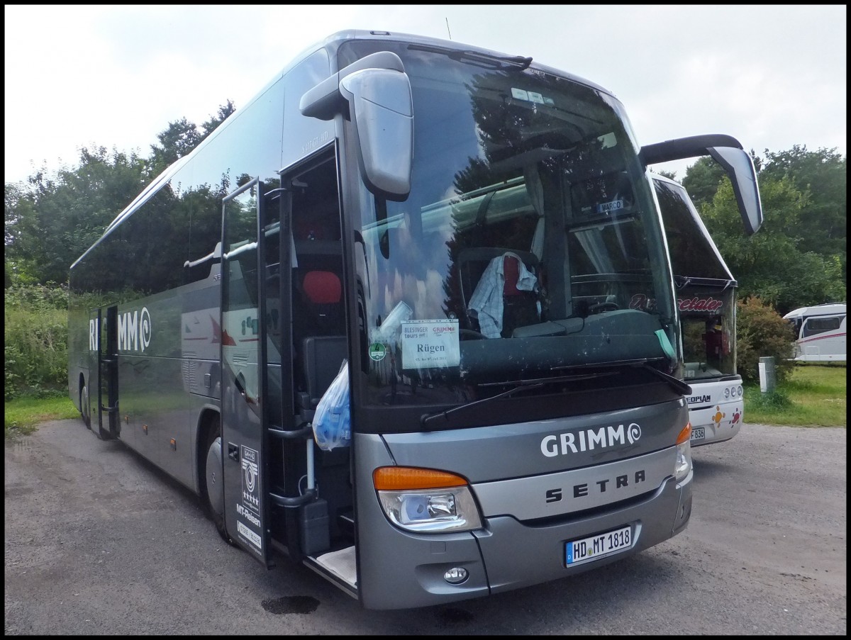 Setra 417 GT-HD von MT-Reisen/Grimm aus Deutschland in Binz.