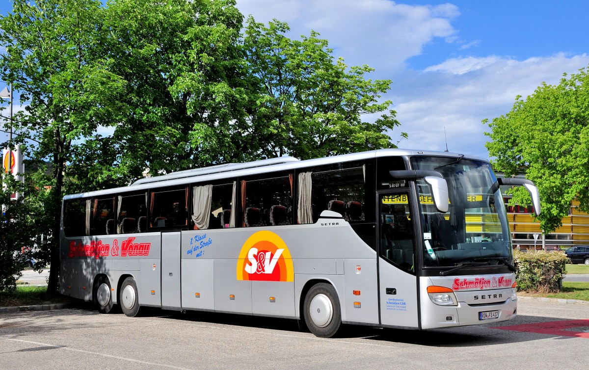 Setra 417 GT-HD von Schmtjen und Vonau aus Deutschland am 12. Mai 2014 in Krems.