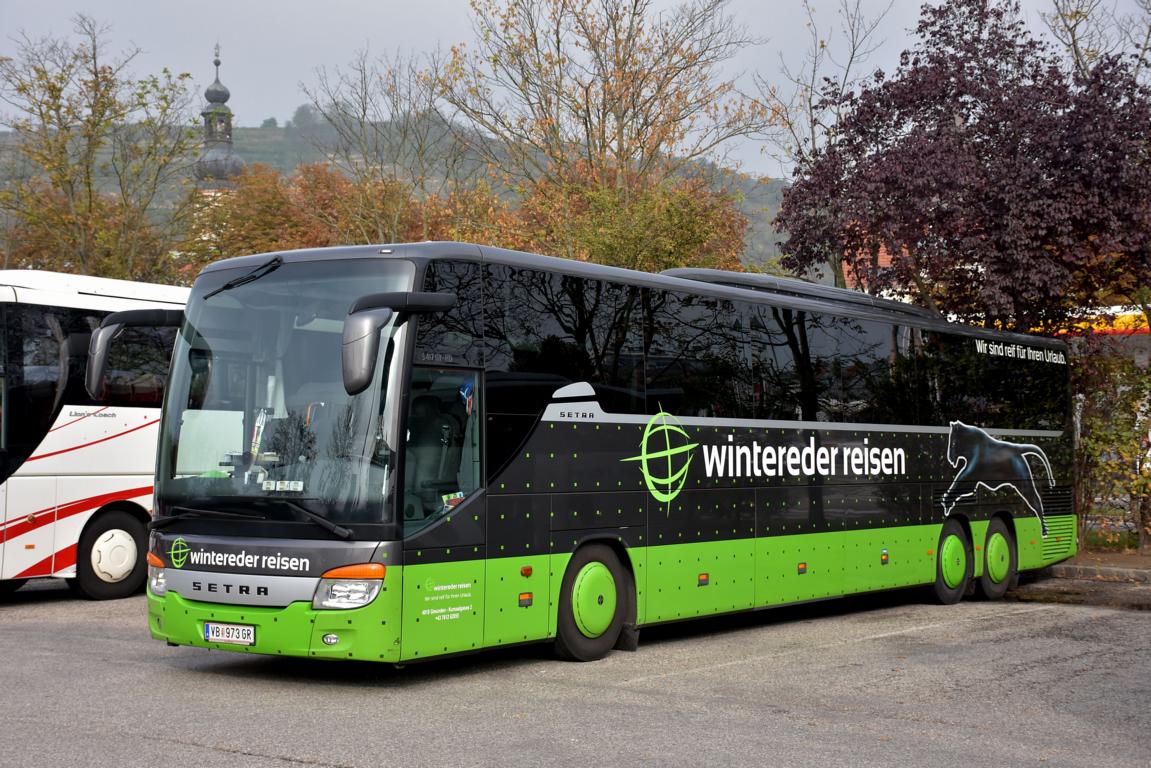 Setra 417 GT- HD von Wintereder Reisen aus sterreich 09/2017 in Krems.