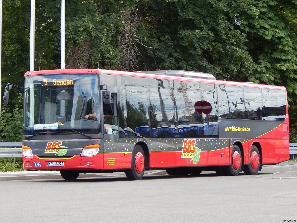 Setra 418 LE Business von BBS Schapfl aus Deutschland in Ulm.