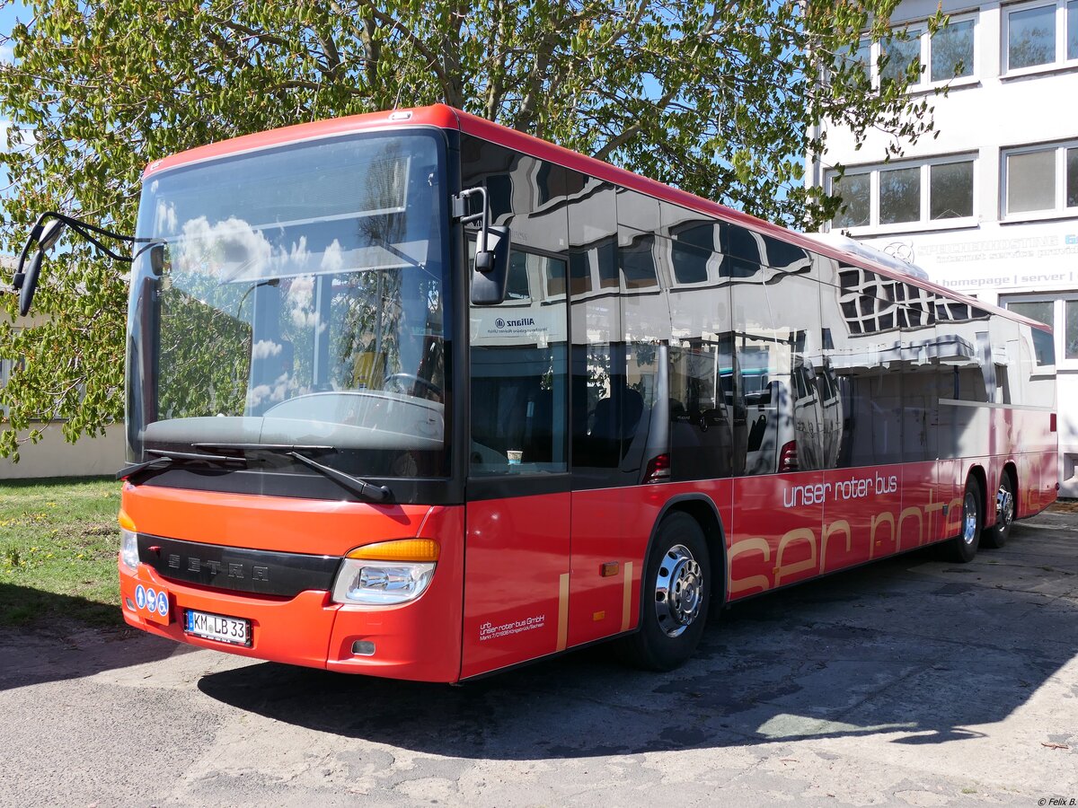 Setra 418 LE Business von URB aus Deutschland in Ueckermünde.