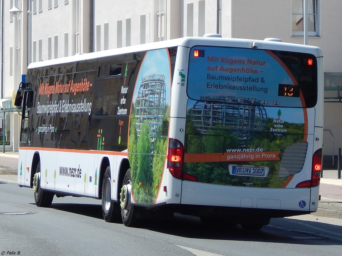 Setra 418 LE Business der VVR in Sassnitz.