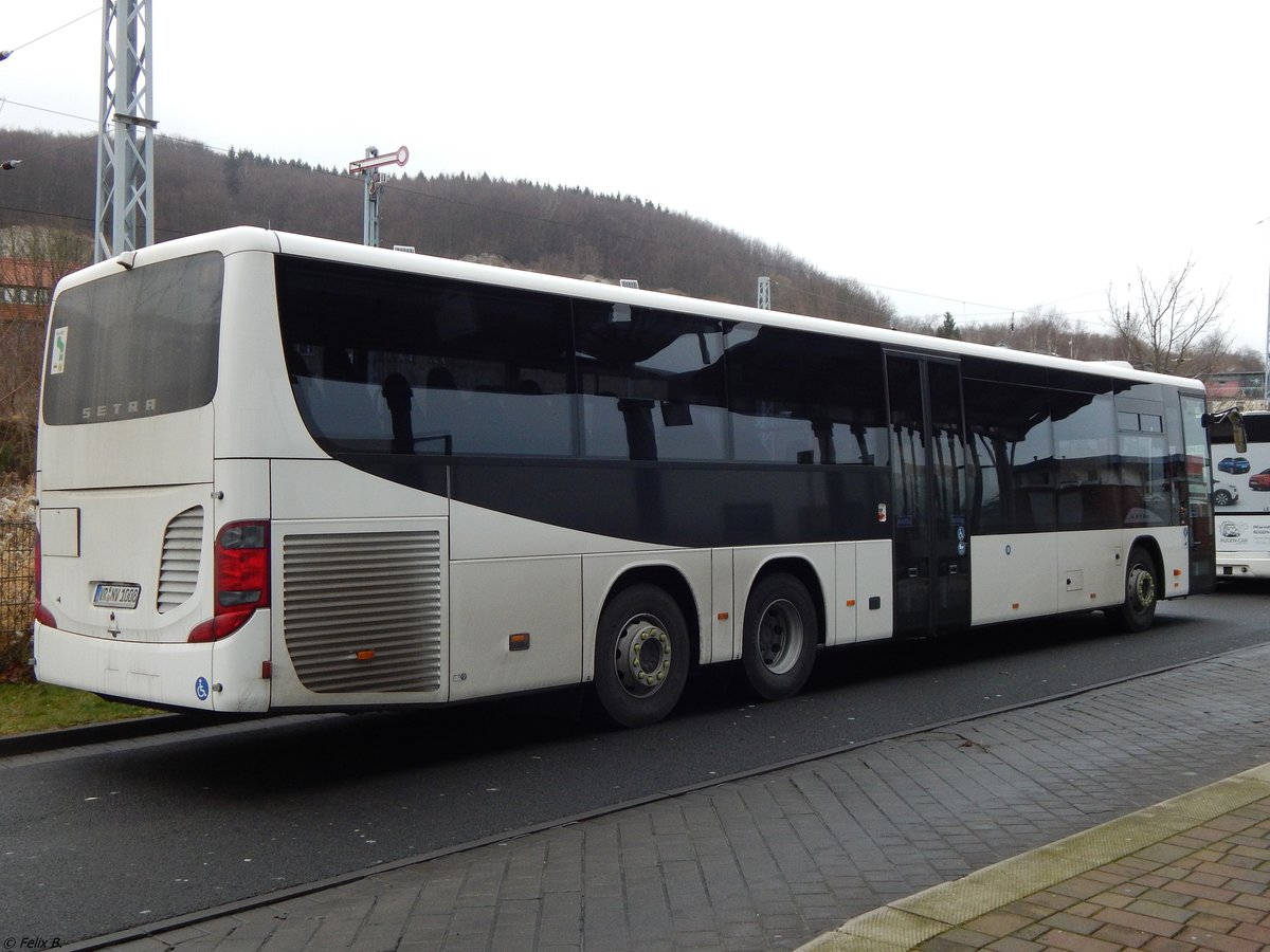 Setra 418 LE Business der VVR in Sassnitz.