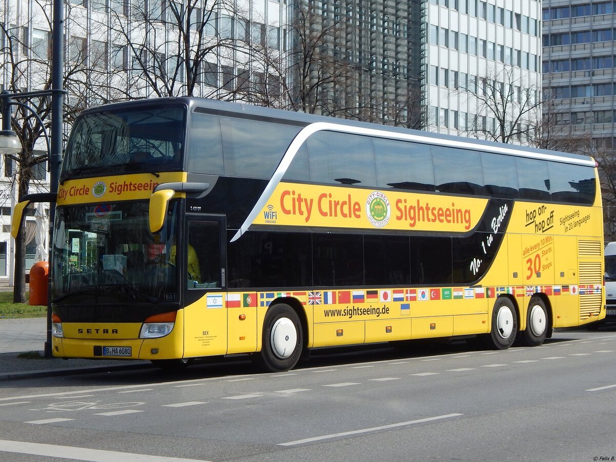 Setra 431 DT von BEX aus Deutschland in Berlin.