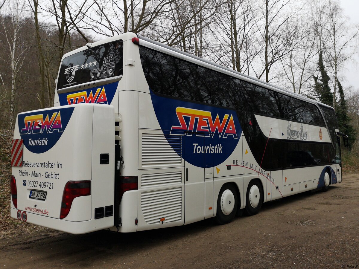 Setra 431 DT von Stewa aus Deutschland in Binz. 