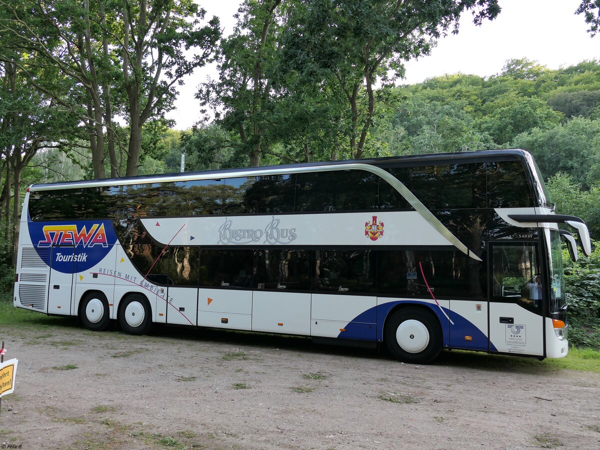 Setra 431 DT von Stewa aus Deutschland in Binz.