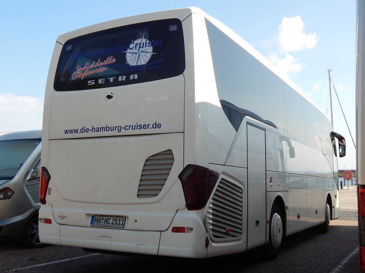 Setra 511 HD von Die Hamburg Cruiser aus Deutschland im Stadthafen Sassnitz.