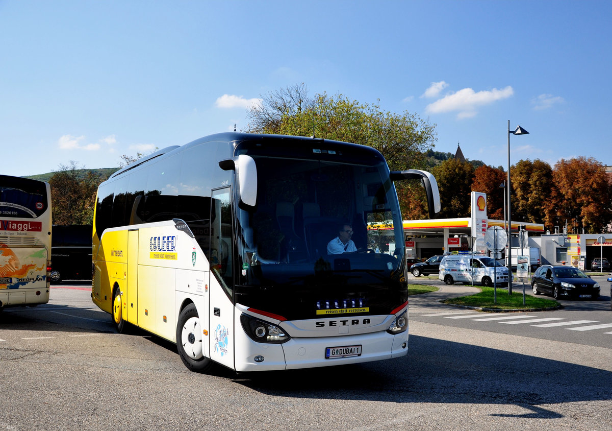 Setra 511 HD von der GRUBER Touristik aus Graz/sterreich in Krems.