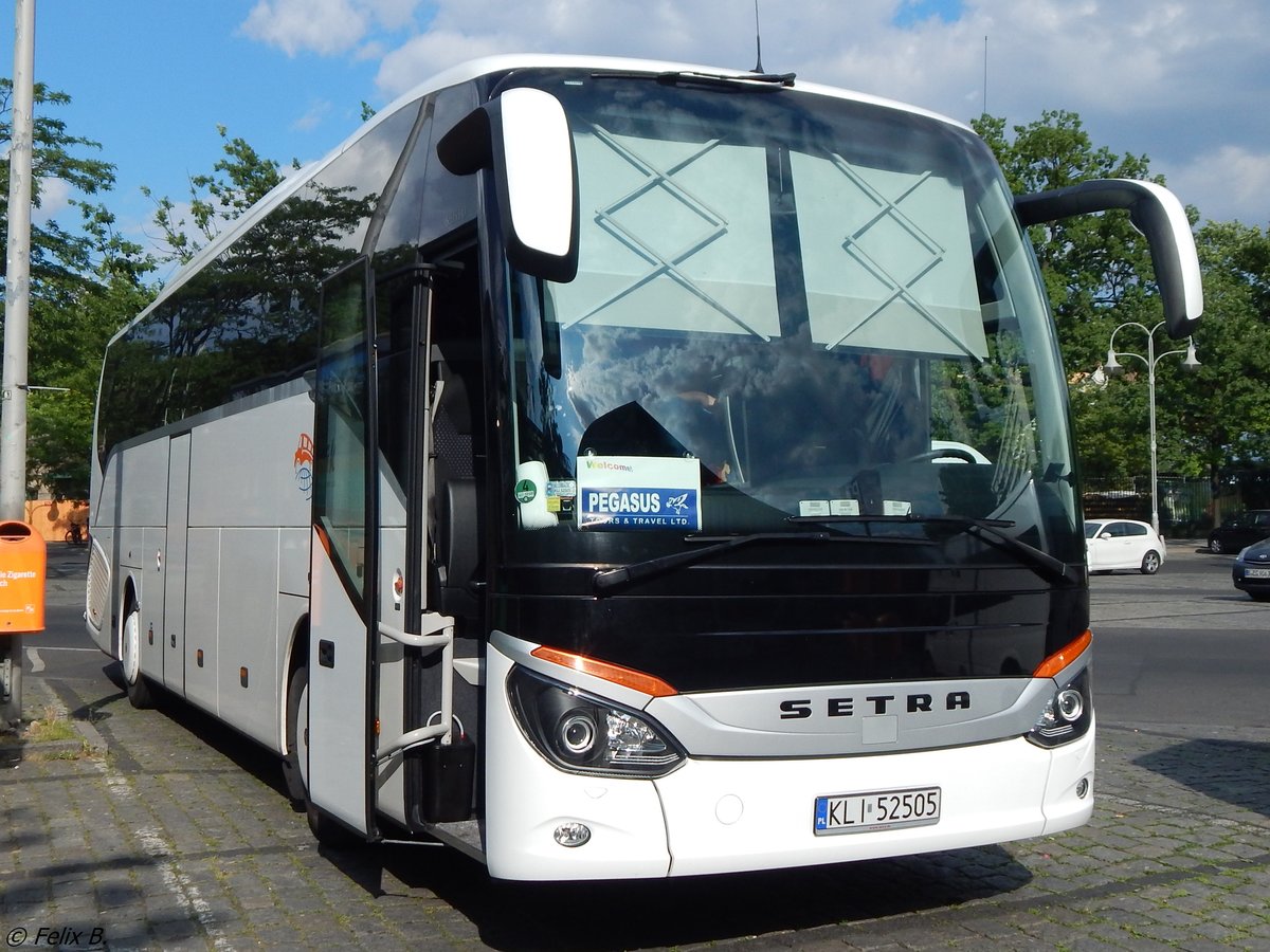 Setra 515 HD von Asik sp. z.o.o. aus Polen in Berlin.