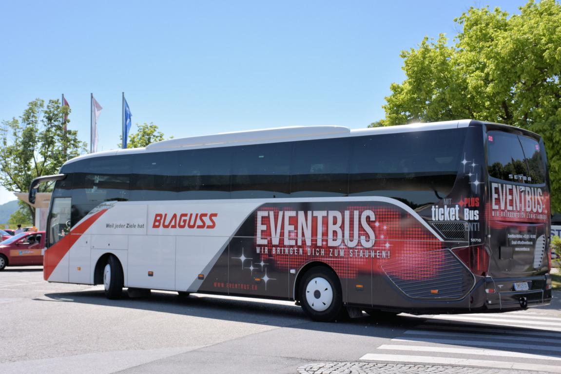 Setra 515 HD von Blaguss Reisen aus sterreich in Krems.