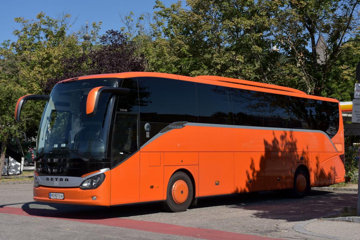 Setra 515 HD von Fellner Busreisen aus sterreich 2017 in Krems.