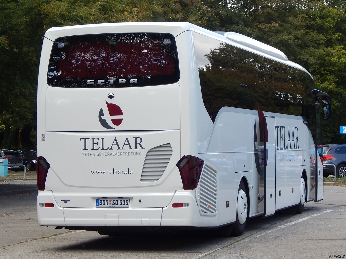 Setra 515 HD von Generalvertretung Telaar/Vorfhrwagen in Neubrandenburg.