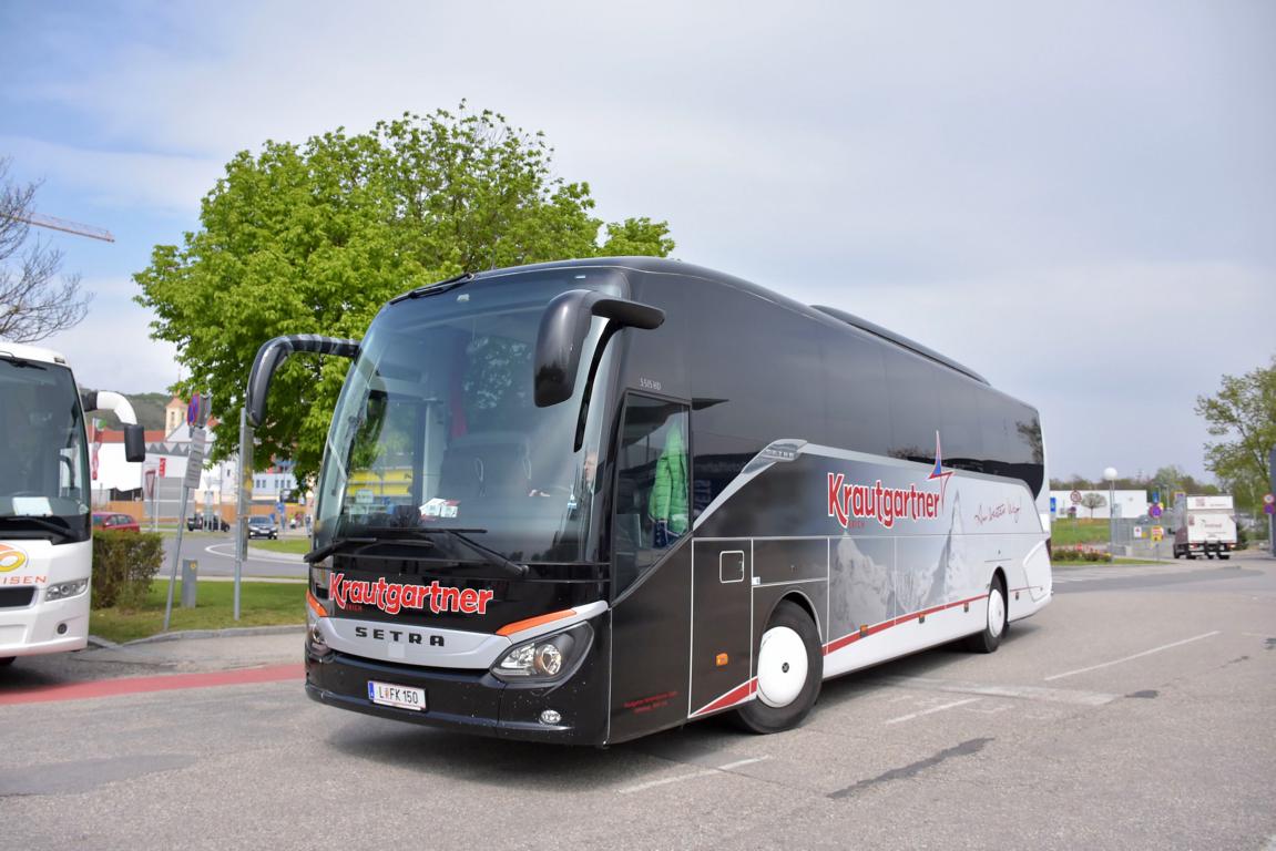 Setra 515 HD von Krautgartner Reisen aus Obersterreich in Krems.