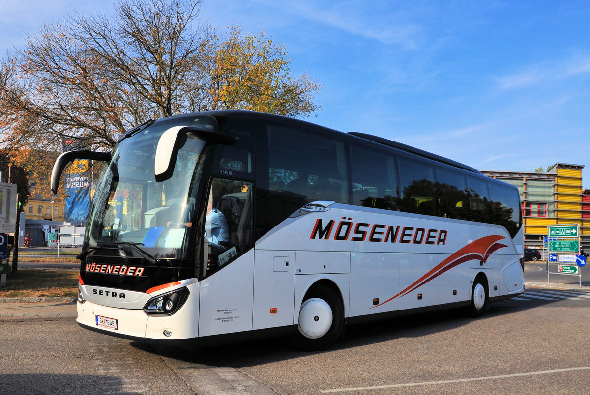 Setra 515 HD von Mseneder Reisen aus sterreich in Krems.